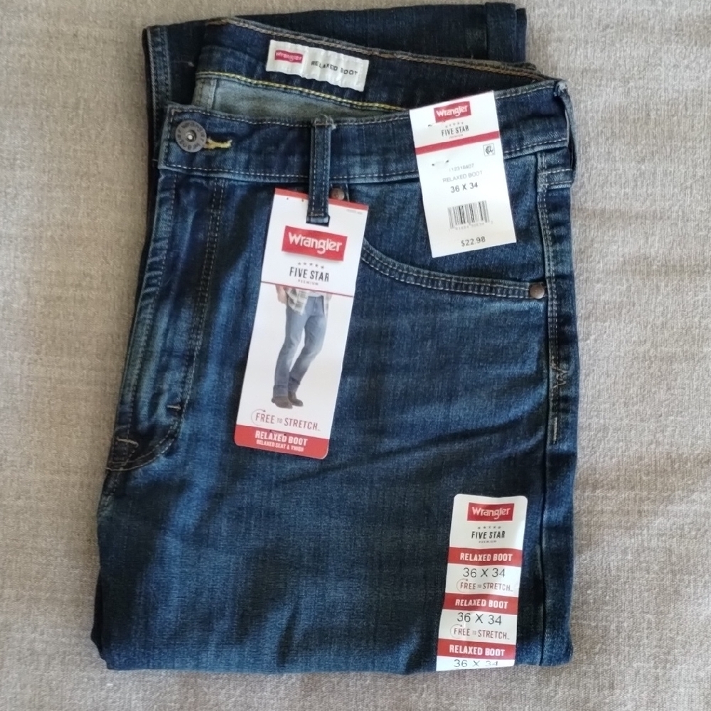 Wrangler Men's Blue Jeans